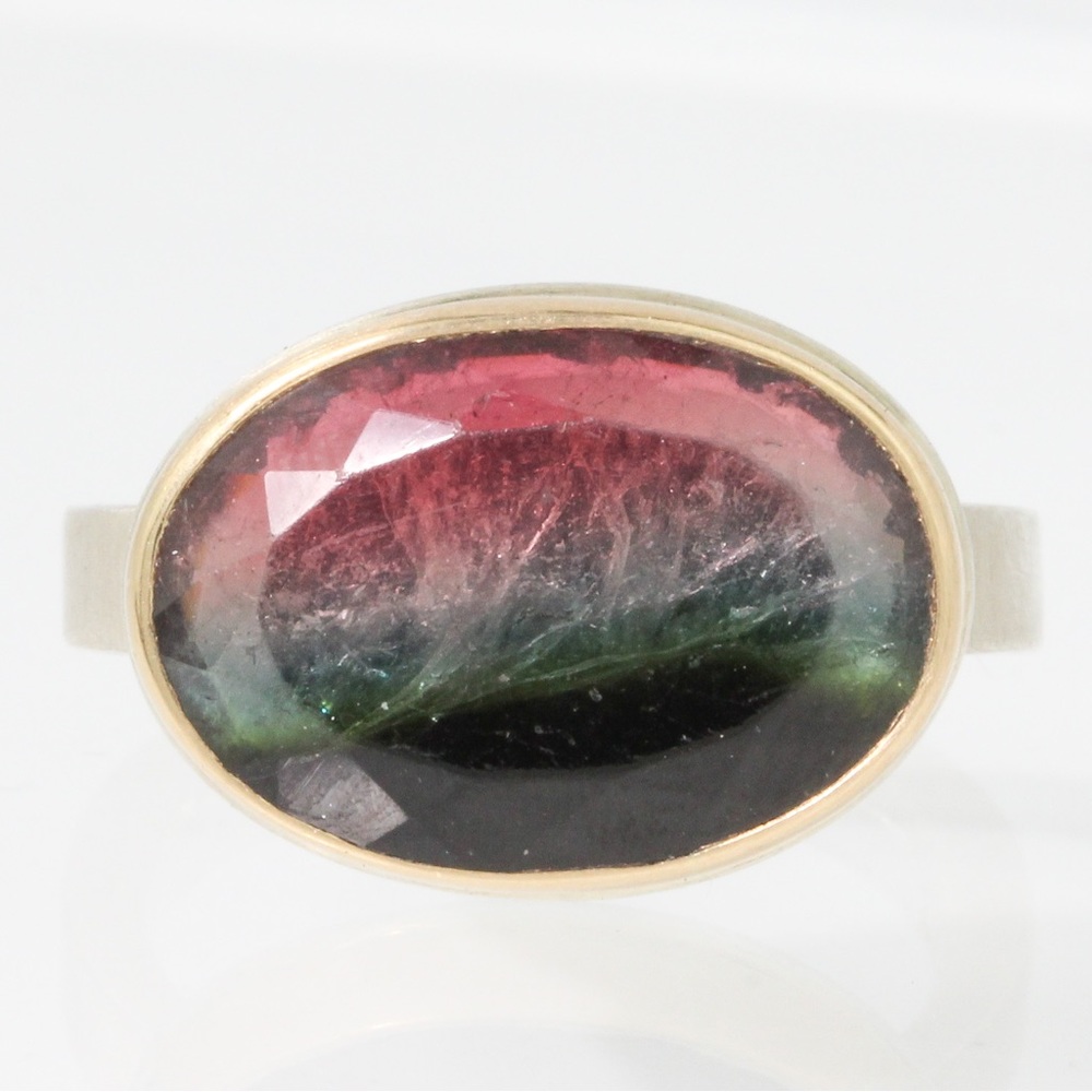 Jamie Joseph Watermelon Tourmaline Ring